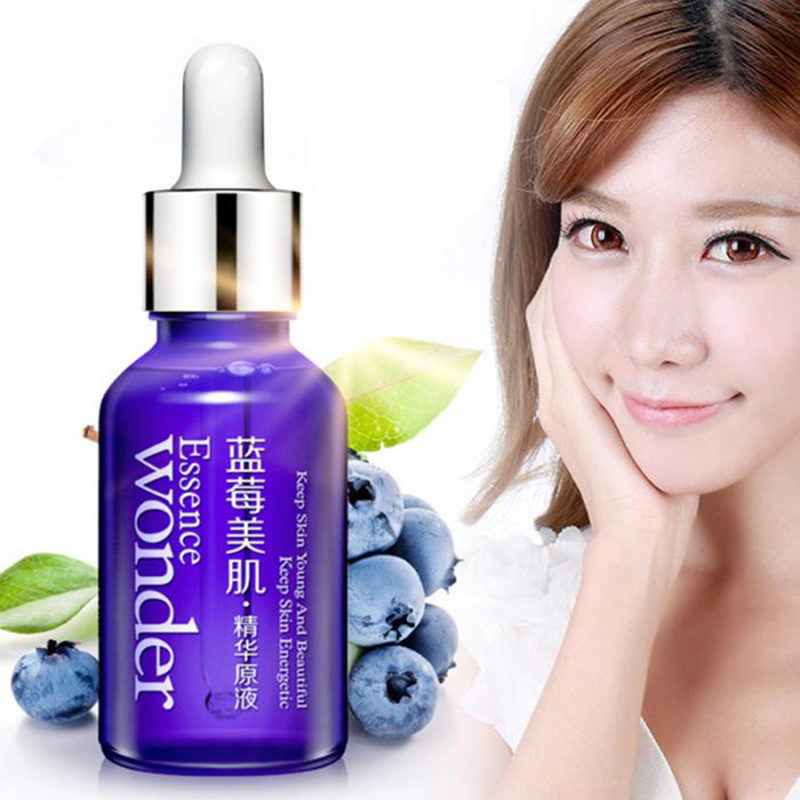 Skincare Bioaqua - BIOAQUA Heidelbeere Gesicht Lifting Serum Anti