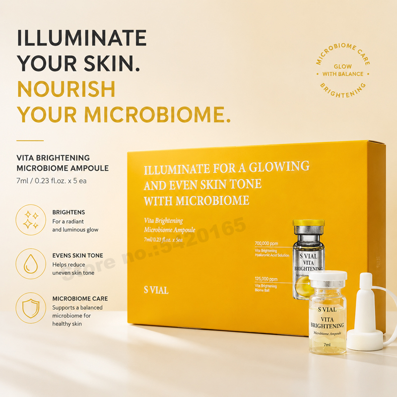 Skincare Vitamin C - Vitamin C für das Gesicht: Dermapen-Serum-Ampullen-Set
