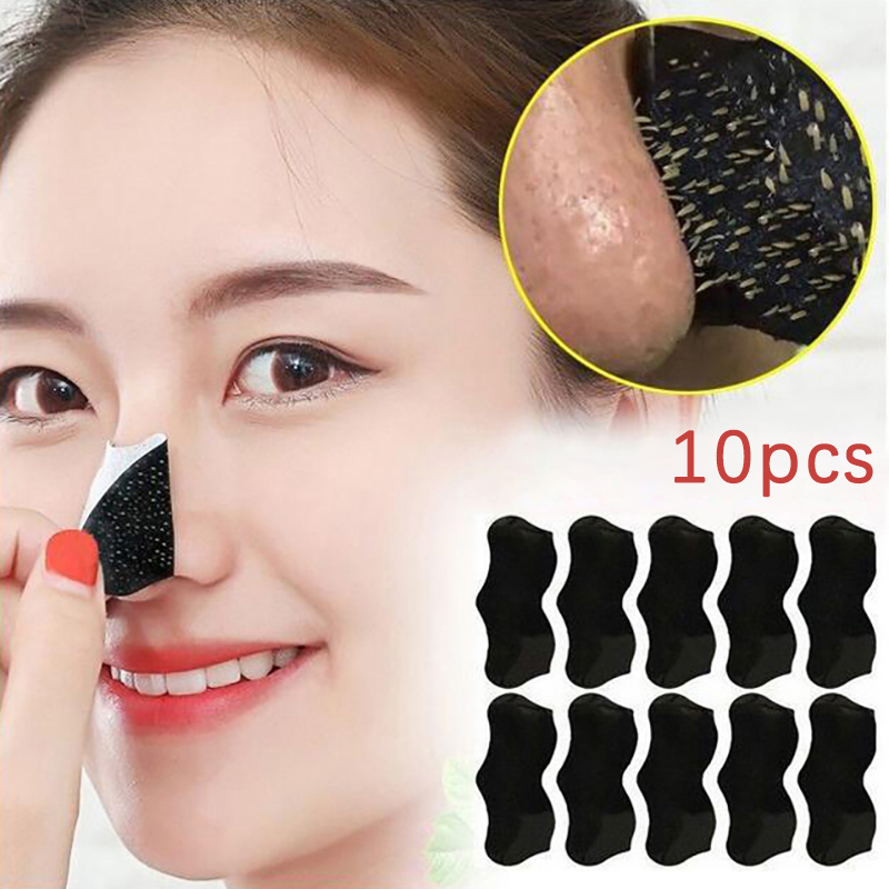 Skincare Indonesia - 10 Stück Unisex Mitesser-Entfernungsmaske Abziehbare Nasenstreifen