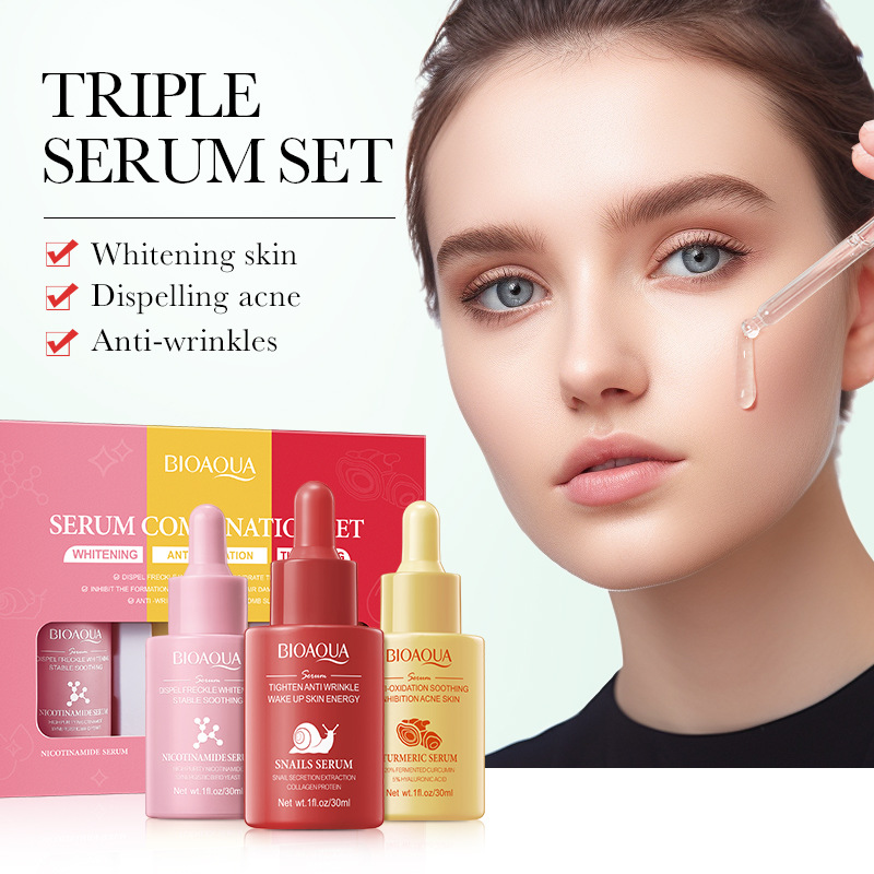 3 teile/satz BIOAQUA Vitamin C – Skincare Bioaqua Bewertung und Preis