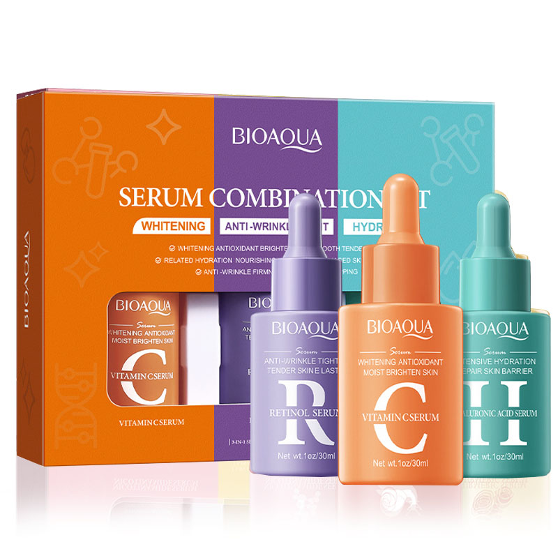 3 teile/satz BIOAQUA Vitamin C – Skincare Bioaqua Bewertung und Preis