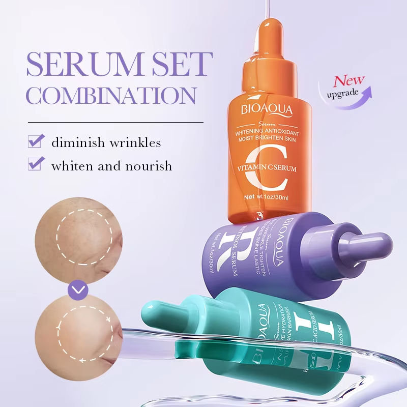 3 teile/satz BIOAQUA Vitamin C – Skincare Bioaqua Bewertung und Preis