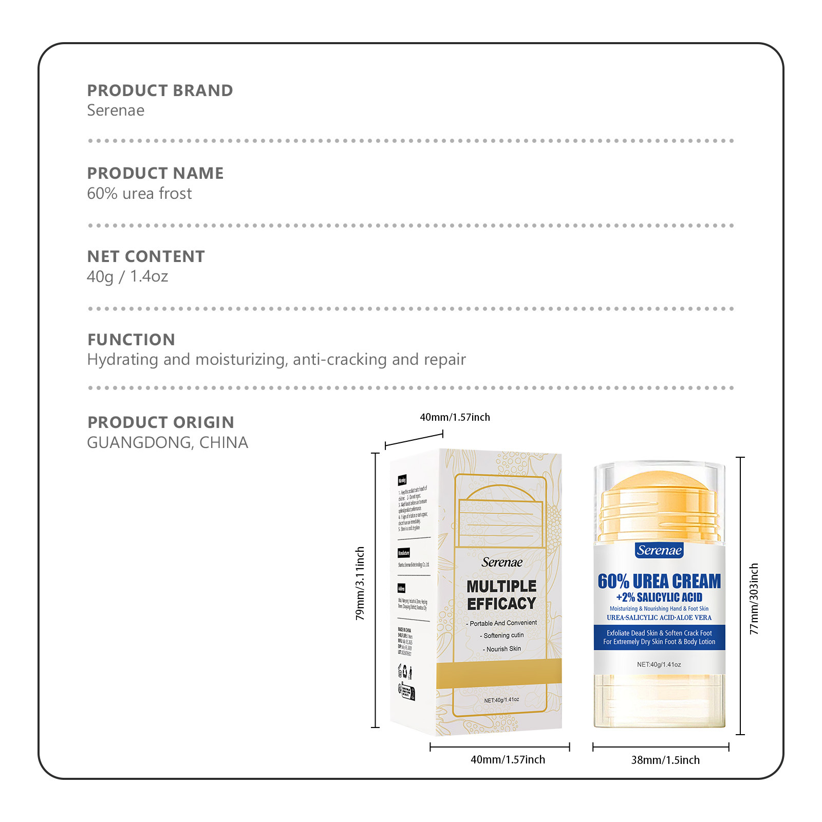 60% Urea Fußcreme + 2% Salicyl – Azelaic Acid Cream Bewertung und Preis