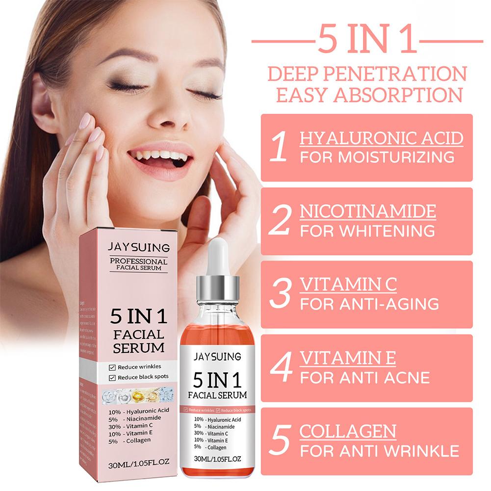 5-in-1 Gesichtsserum Vitamin C – Skincare Vitamin C Bewertung und Preis