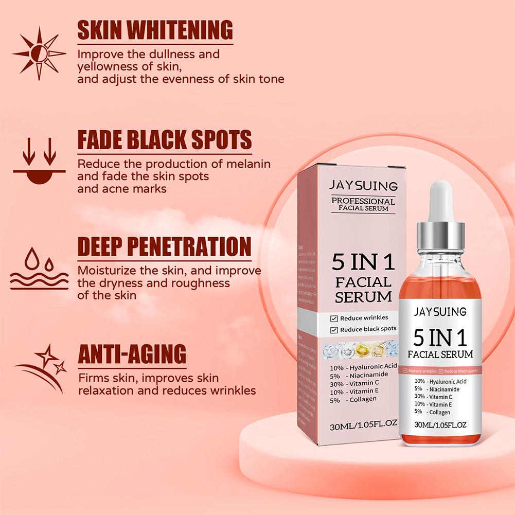 5-in-1 Gesichtsserum Vitamin C – Skincare Vitamin C Bewertung und Preis
